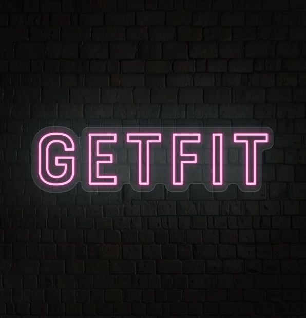 Get Fit Neon Sign