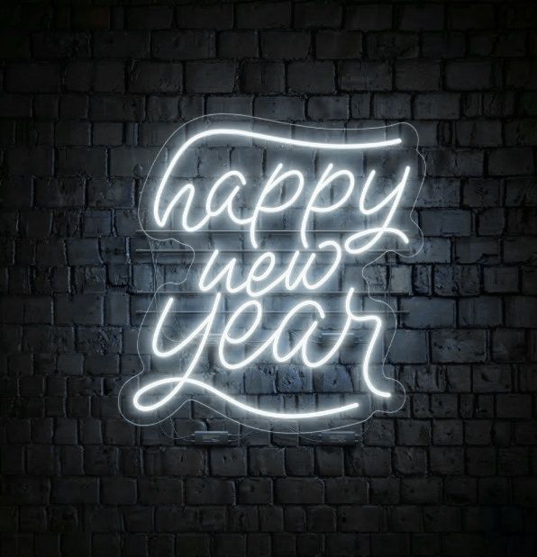 Happy New Year Neon Sign