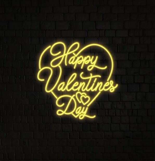 Happy Valentines Day Sign