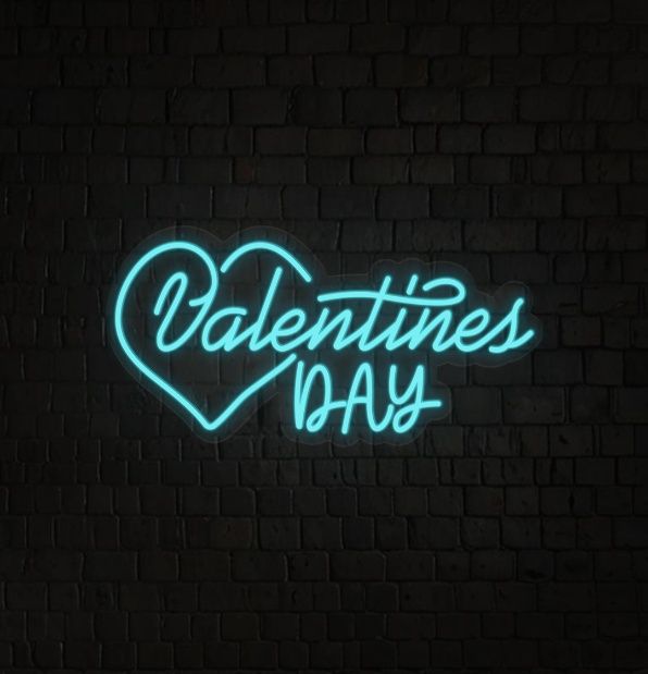 Happy Valentines Neon Light