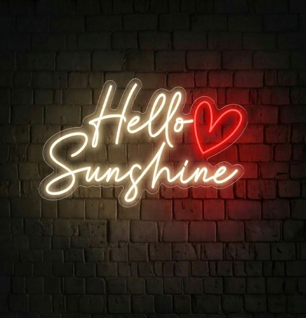 Hello Sunshine Neon Sign