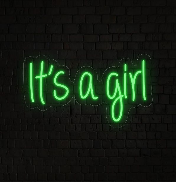 Baby Girl LED Neon Sign