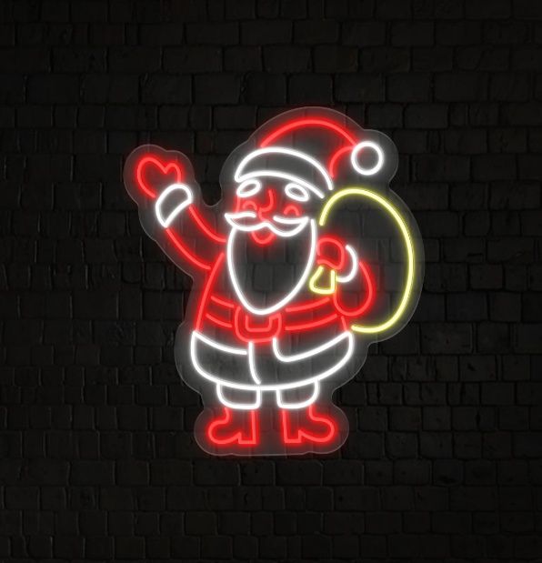 Santa Claus Neon Sign