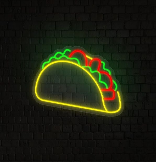 Tacos LED Neon Sign