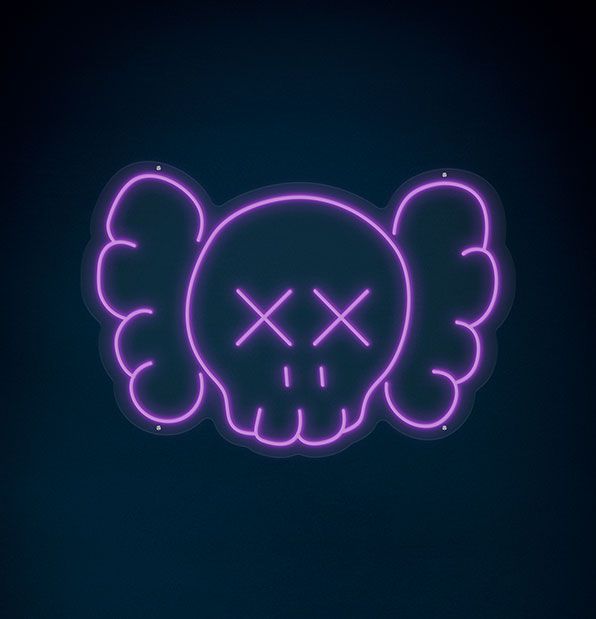 Kaws Neon Sign