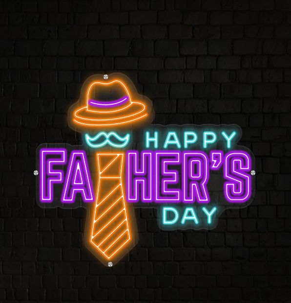 Father's Day Neon Sign