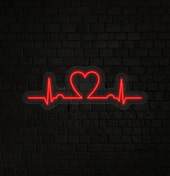 Heartbeat Neon Light LED