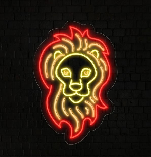Leo Neon Sign