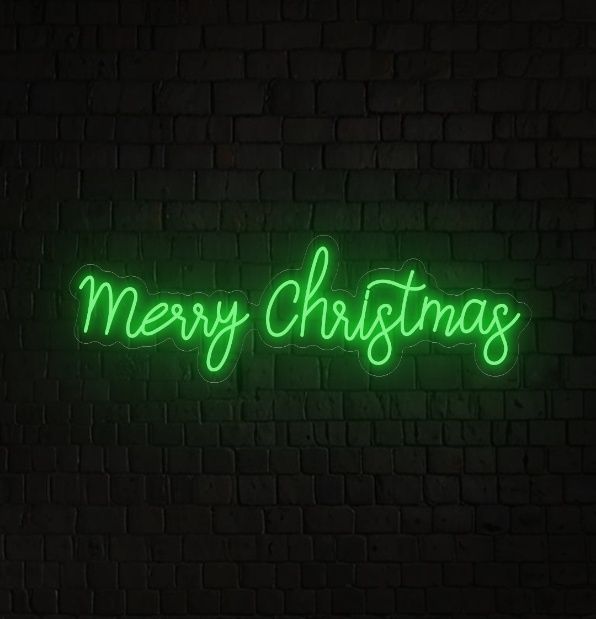 Merry Christmas Lighted Sign