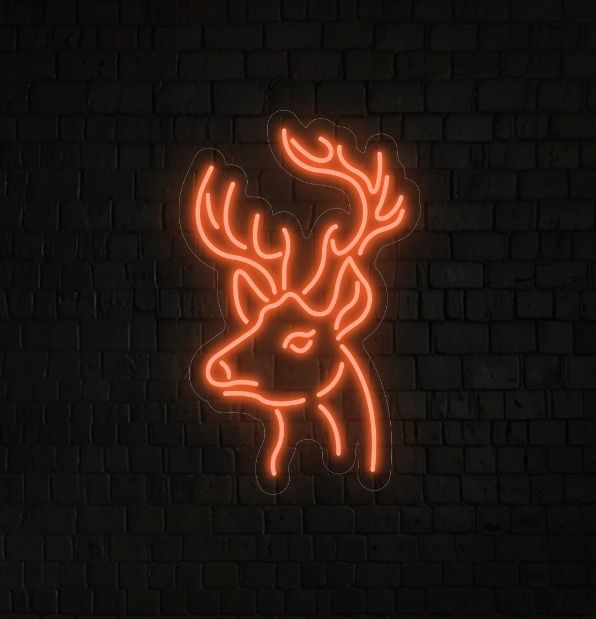 Reindeer Neon Sign