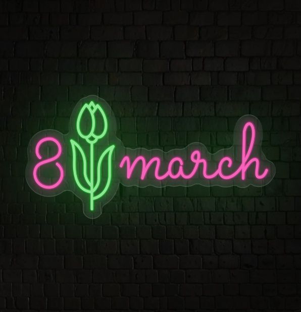 Womens Day Neon Sign