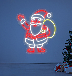 Santa Claus Neon Sign