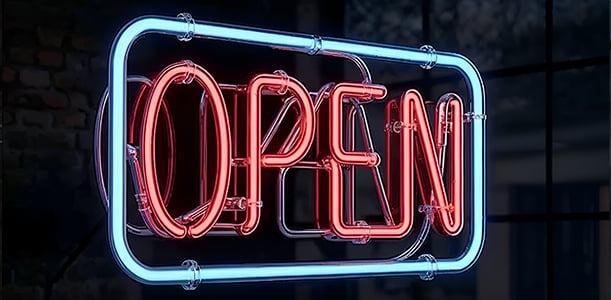 Other Competitors Other brands dull logo neon sign